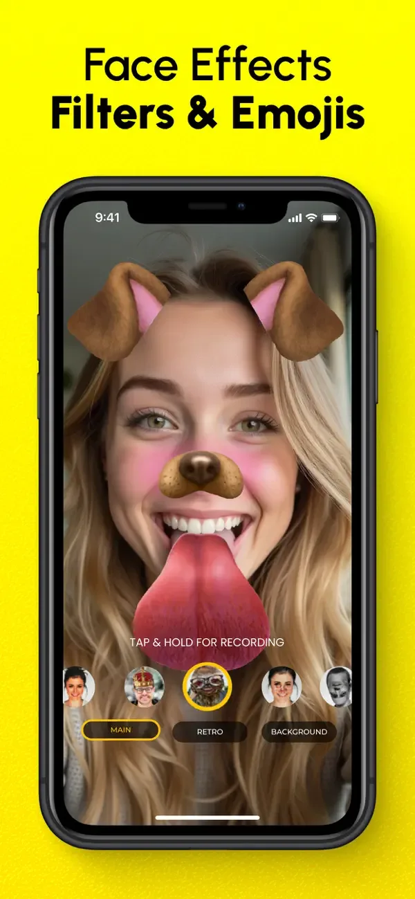 Face Effects, Filters & Emojis screenshot 1
