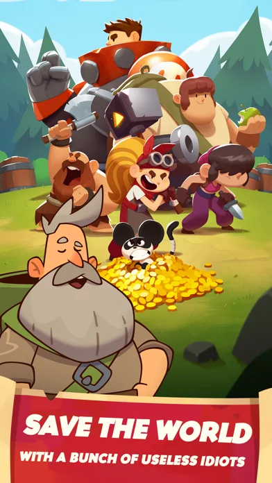 Almost a Hero - Idle Adventure screenshot 1