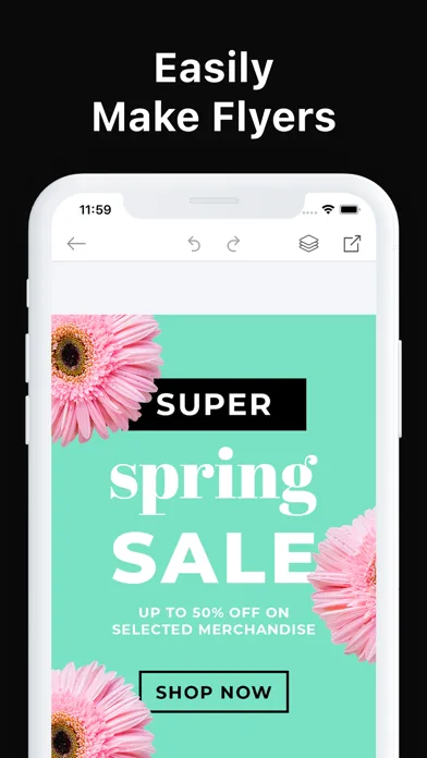 Poster Maker + Flyer Creator screenshot 3