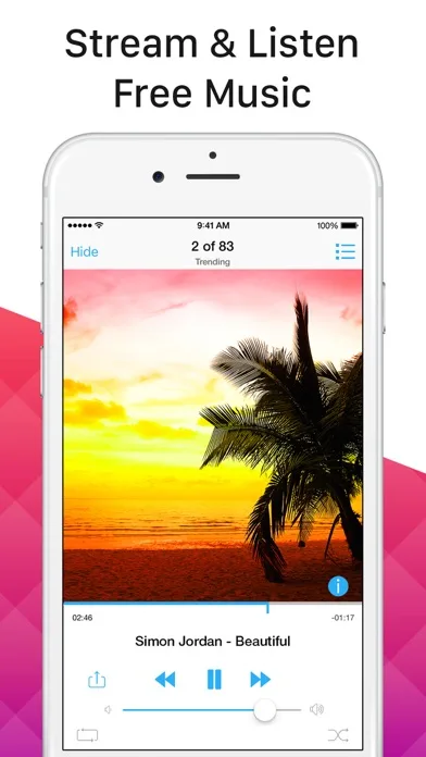 Multi Music Player - listen screenshot 1