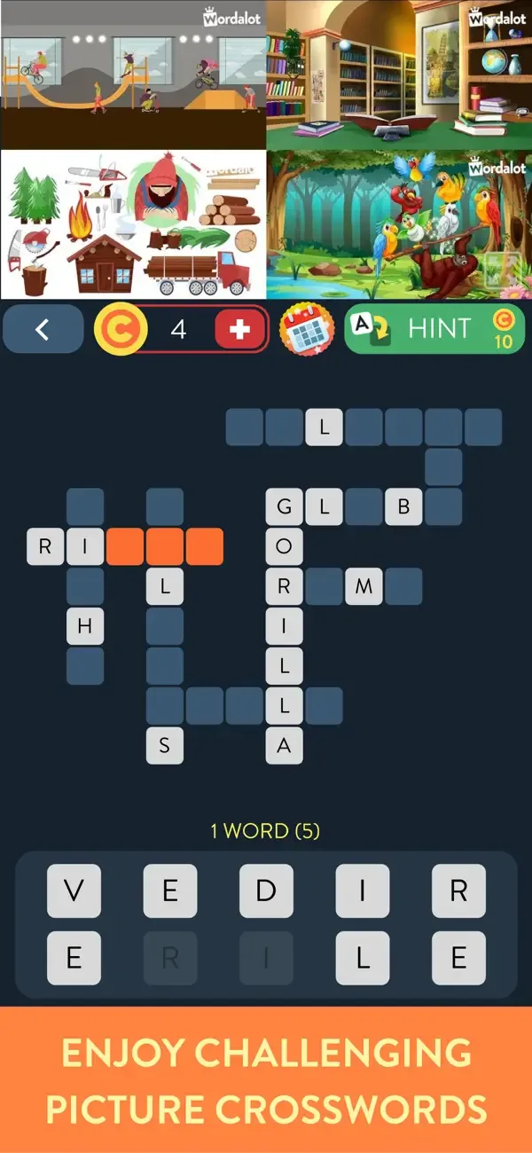 Wordalot – Picture Crossword screenshot 1