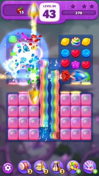 Lollipop: Sweet Taste Match3 screenshot 5