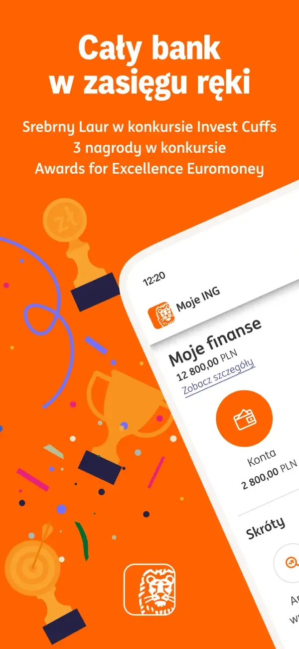 Moje ING mobile screenshot 1