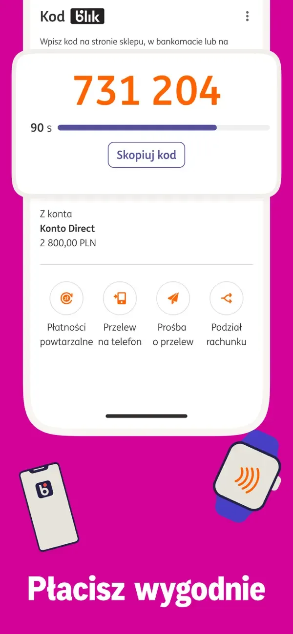 Moje ING mobile screenshot 4