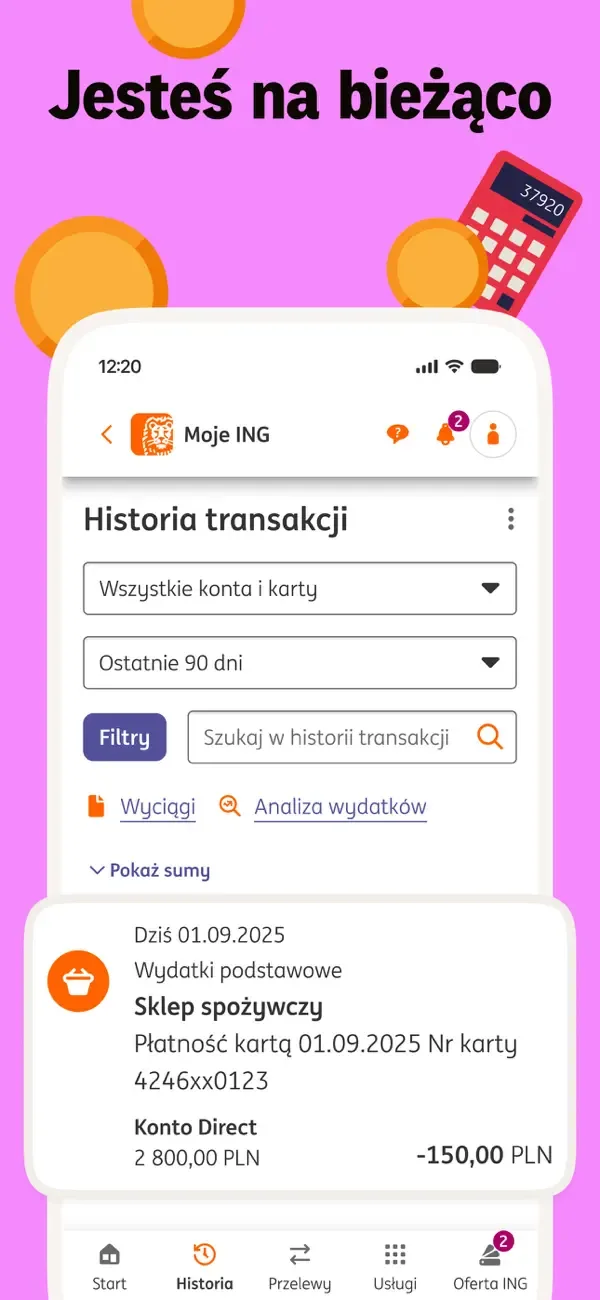 Moje ING mobile screenshot 5