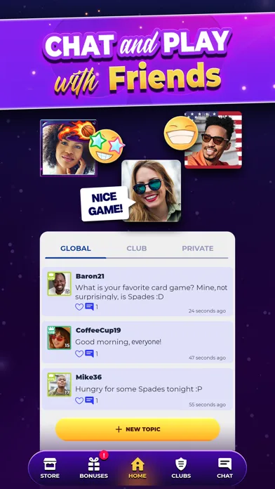 VIP Spades - Online Card Game screenshot 4