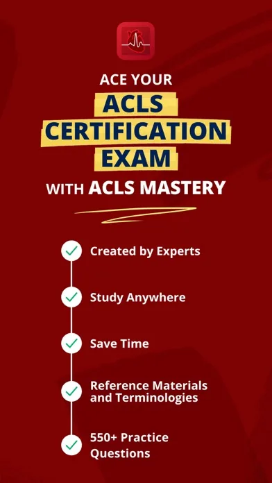 AHA ACLS Mastery | Exam Prep screenshot 1