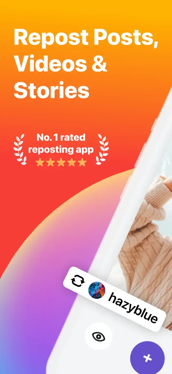 Repost Posts Videos: RepostMax screenshot 1