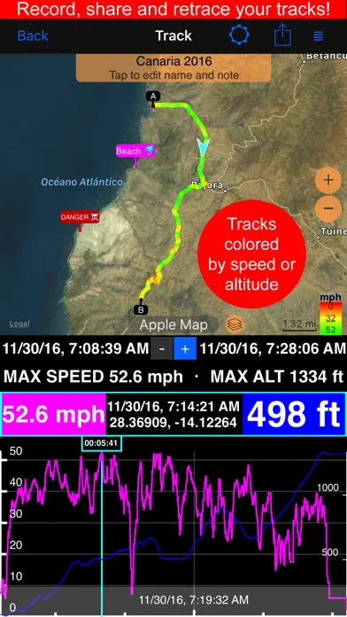 Compass 55. Map & GPS kit. screenshot 1