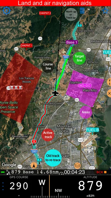 Compass 55. Map & GPS kit. screenshot 2