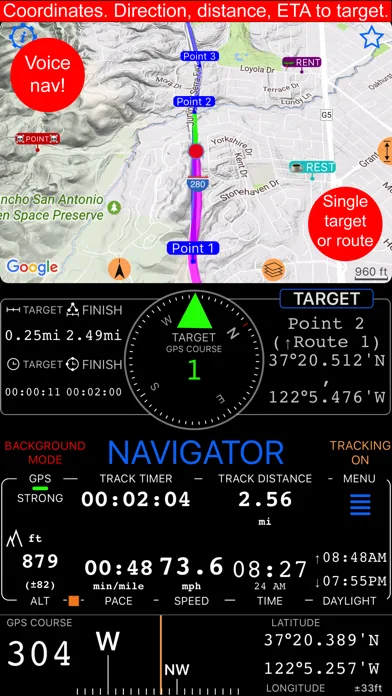 Compass 55. Map & GPS kit. screenshot 4