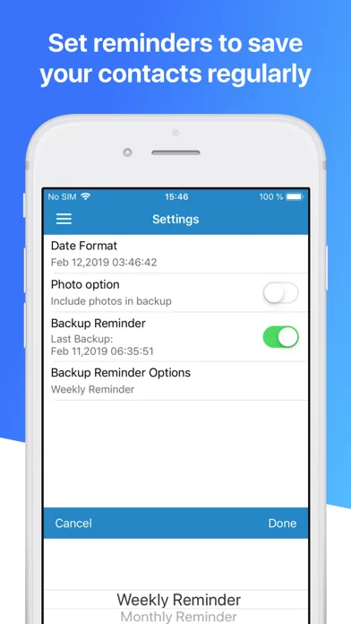 Contacts Backup Pro & Restore screenshot 5
