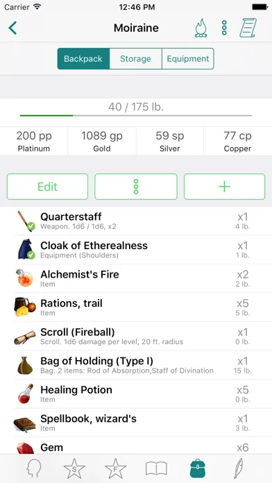 RPG Scribe Pathfinder & 3.5 screenshot 2
