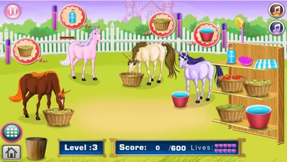 Girl Games, Unicorn and Horse screenshot 1