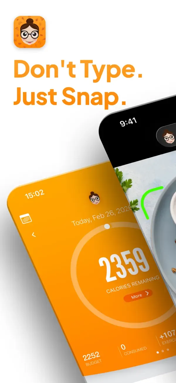 Calorie Mama AI: Diet Counter screenshot 1