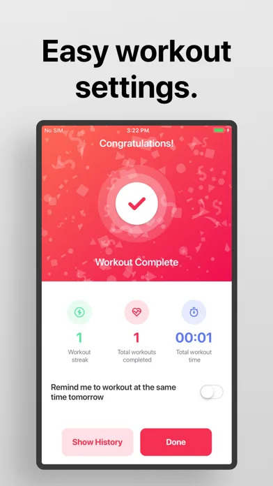 Interval Timer □ HIIT Timer screenshot 5