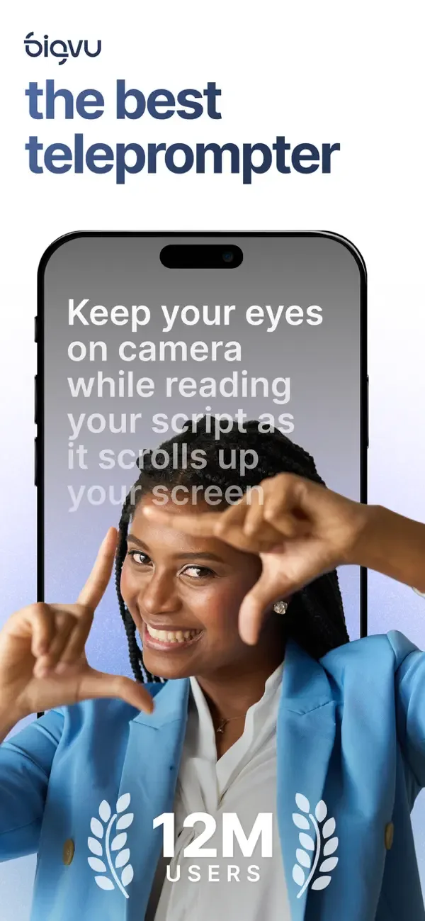BIGVU Teleprompter Captions AI screenshot 1