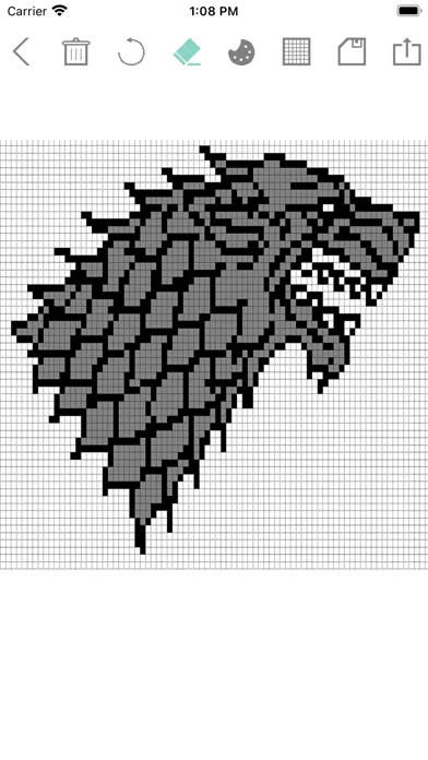 Pixel Art - draw with dots screenshot 2