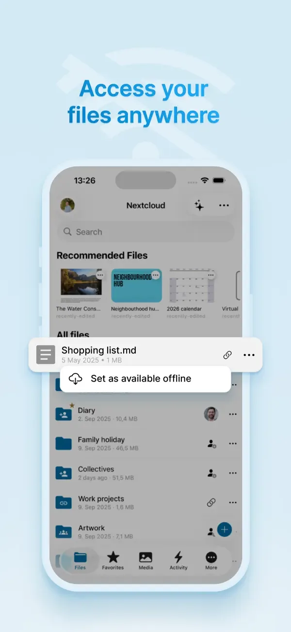 Nextcloud screenshot 5