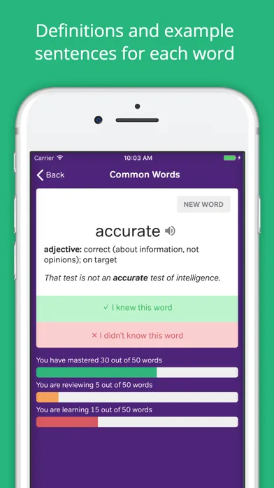 Vocabulary Flashcards - IELTS screenshot 2