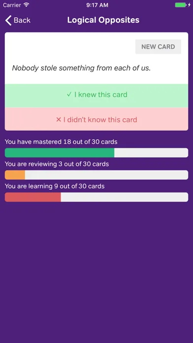 LSAT Logic Flashcards screenshot 3
