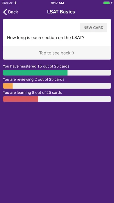 LSAT Logic Flashcards screenshot 4