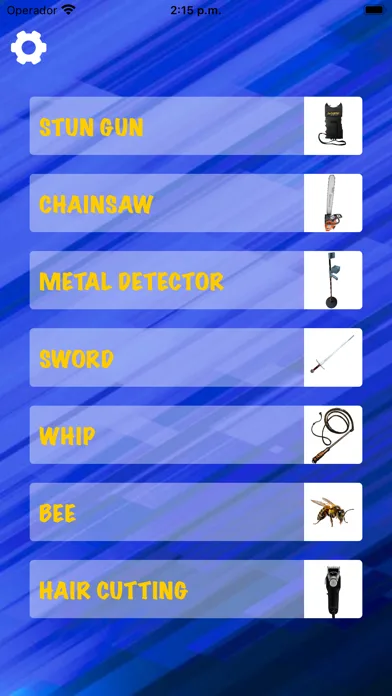 Stun gun simulator for jokes screenshot 2