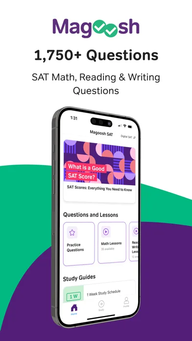 SAT Prep & Practice by Magoosh screenshot 1