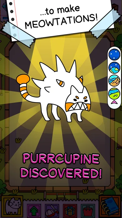 Cat Evolution: Kitty Fusion screenshot 2