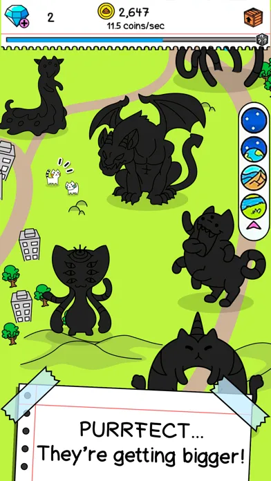 Cat Evolution: Kitty Fusion screenshot 4