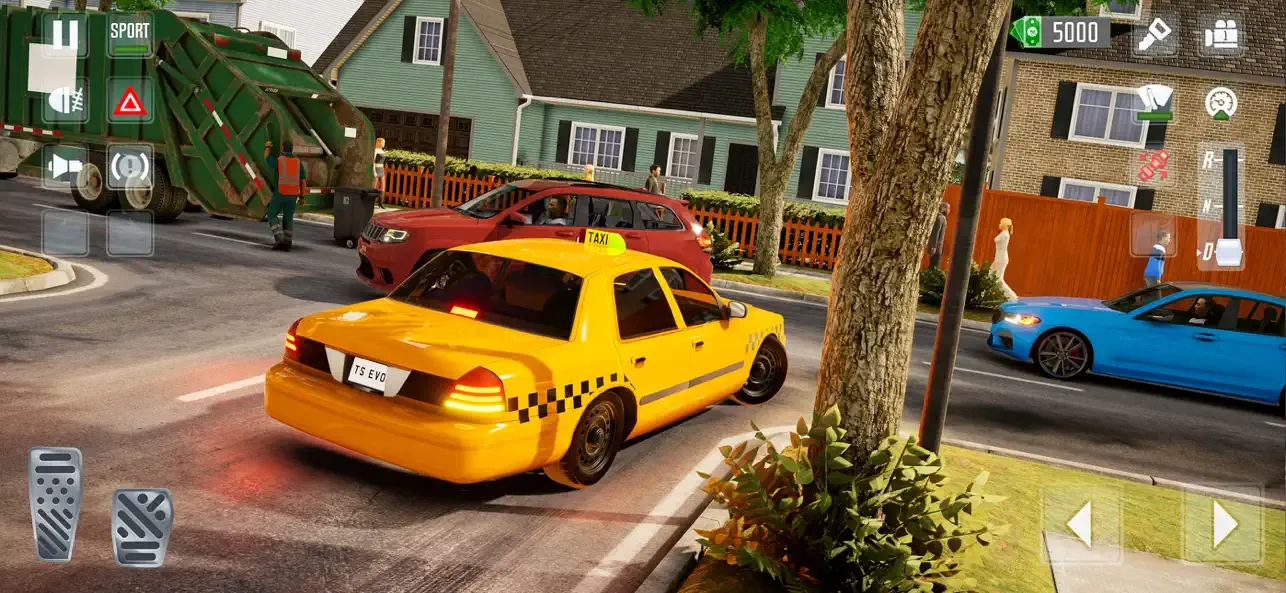 Taxi Car Simulator : EVO screenshot 2