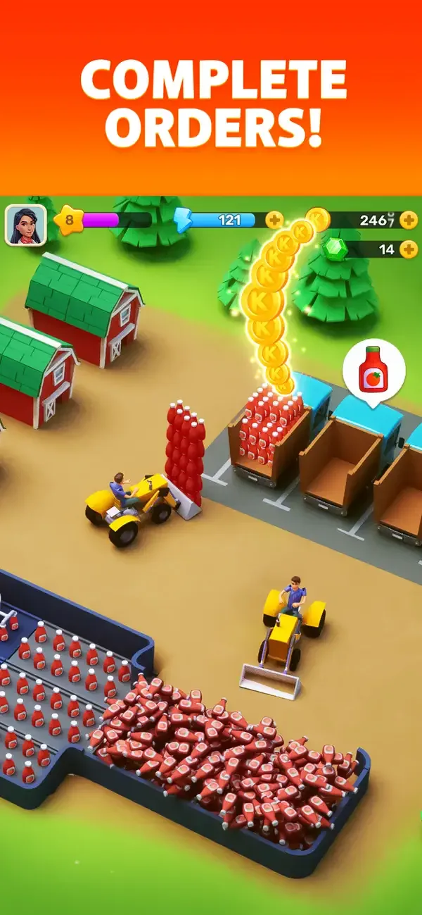 Klondike Adventures: Farm Game screenshot 3