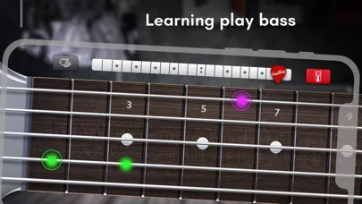 Real Bass electric bass guitar screenshot 5