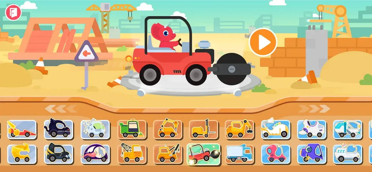 Dinosaur Car games for kids screenshot 3