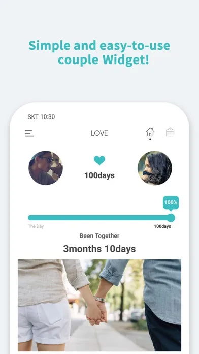 Couple Widget : Love Countdown screenshot 4