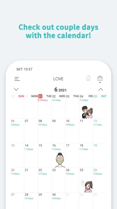 Couple Widget : Love Countdown screenshot 5