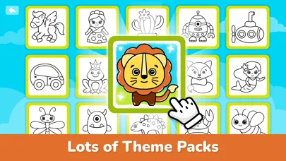 Baby Coloring Book: Kids Games screenshot 2