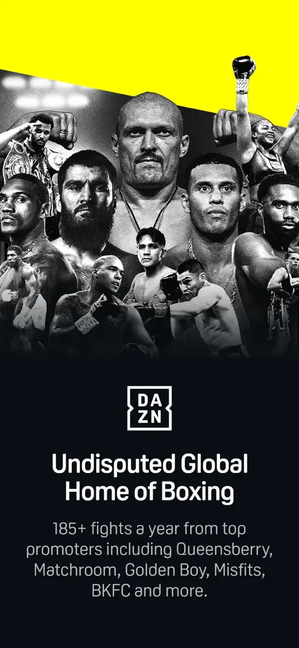 DAZN: Stream Live Sports screenshot 1