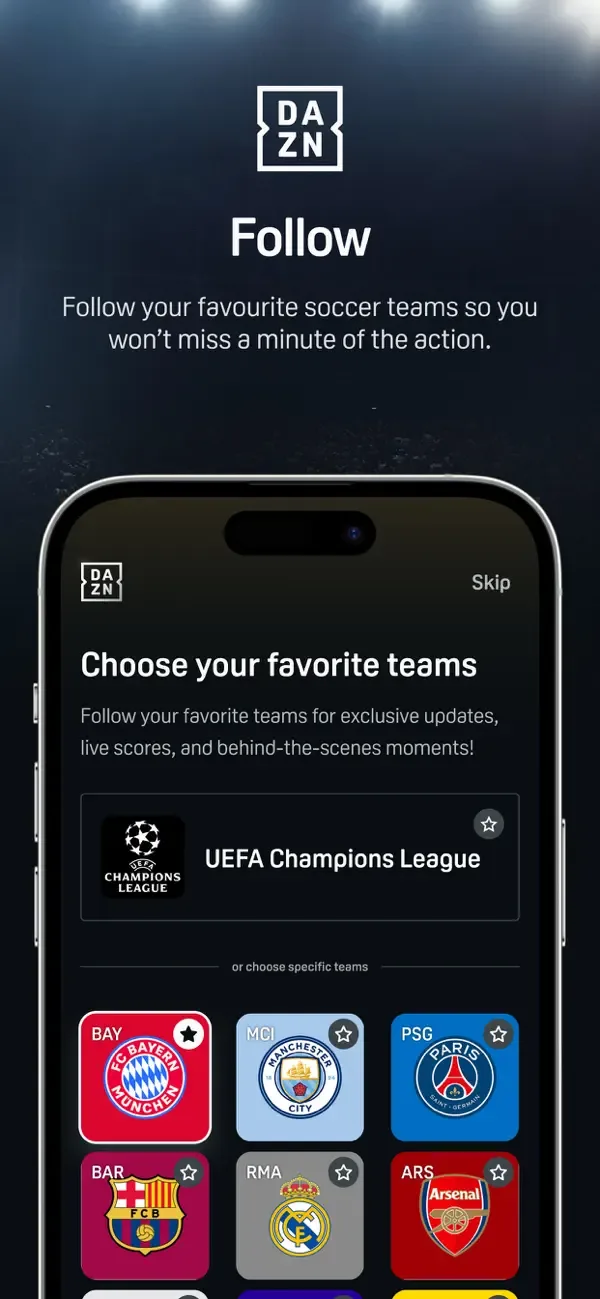 DAZN: Stream Live Sports screenshot 3