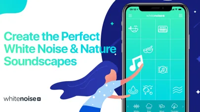 White Noise+ Relaxing Sounds screenshot 1