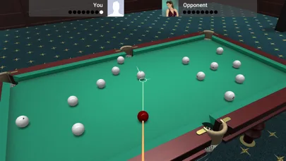 Pyramid Billiard screenshot 1