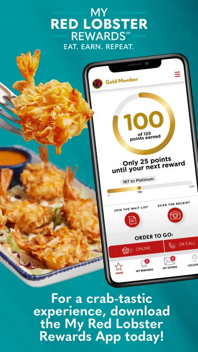 Red Lobster Dining Rewards App screenshot 2
