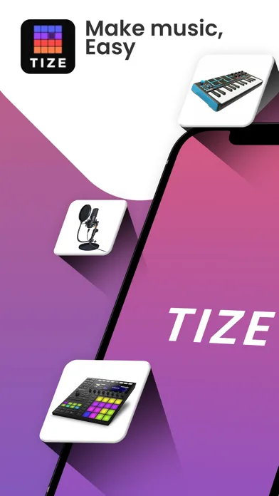 Tize: Music & Beat Maker screenshot 1