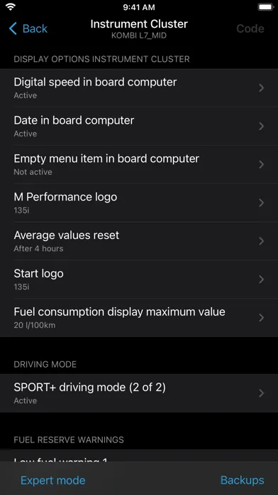 BimmerCode for BMW and MINI screenshot 5