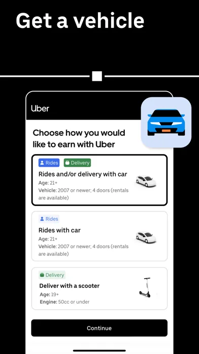 Uber - Driver: Drive & Deliver screenshot 5