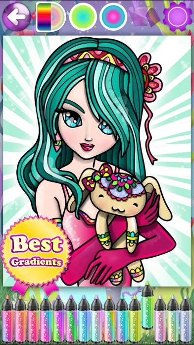 Magic Pony Coloring Book for Adults My Little Art screenshot 2
