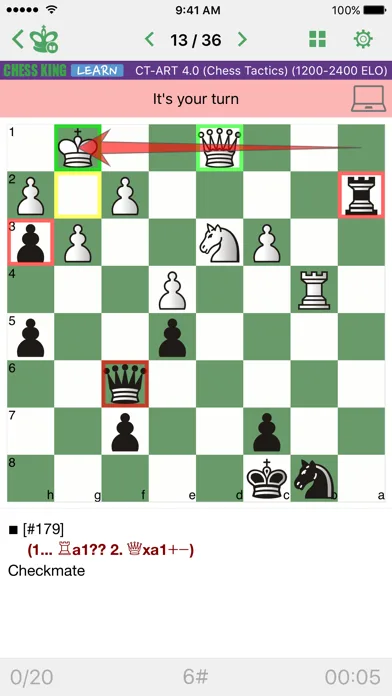 CT-ART 4.0 (Chess Tactics) screenshot 1