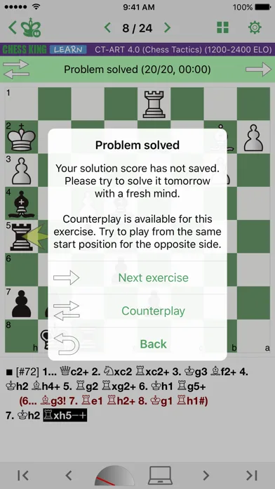 CT-ART 4.0 (Chess Tactics) screenshot 3