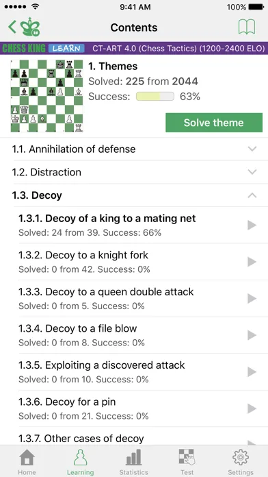 CT-ART 4.0 (Chess Tactics) screenshot 4