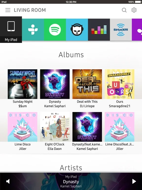 Wireless Audio Multiroom : Pad screenshot 1